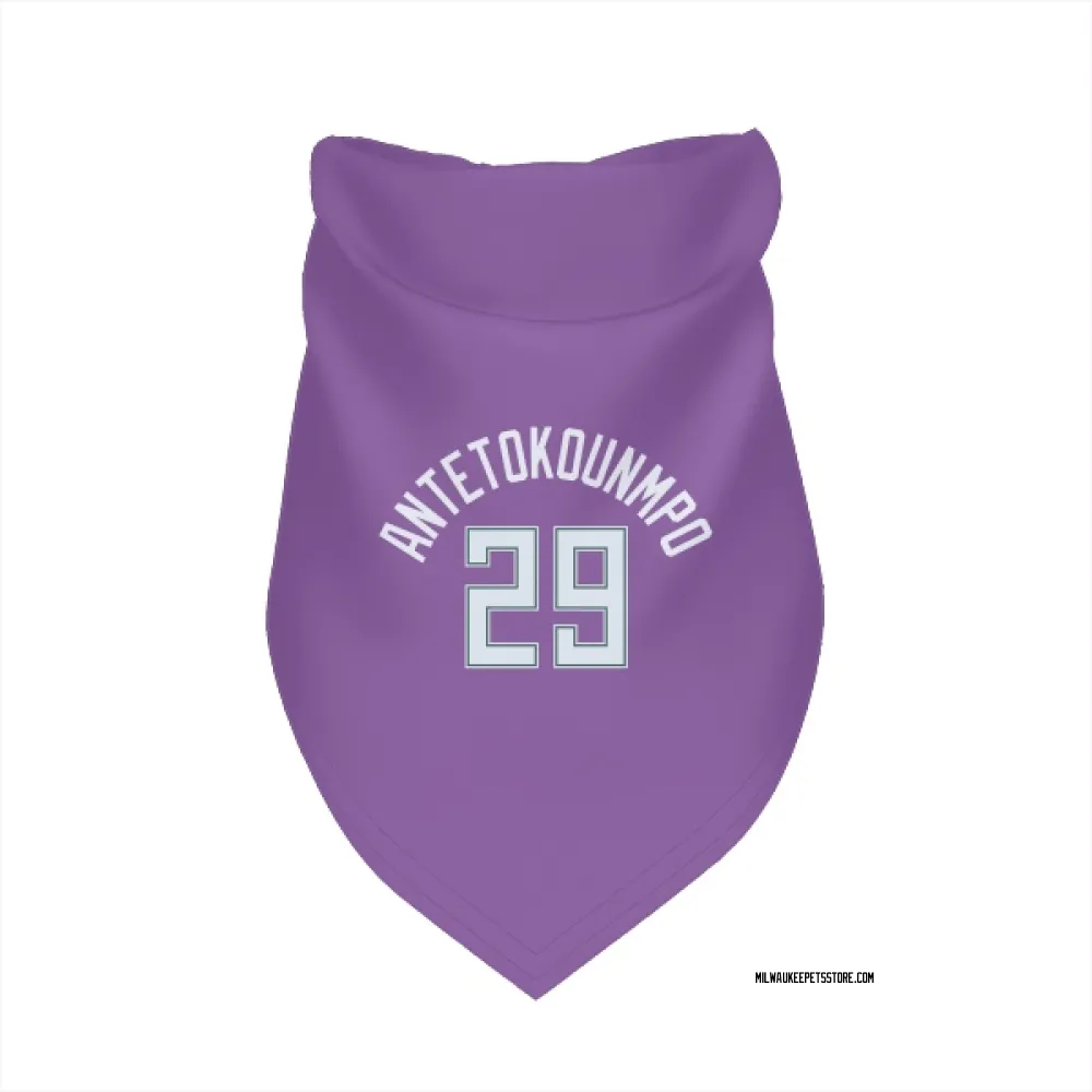 Milwaukee Bucks Alex Antetokounmpo Kelly Green Pet Bandana for Dog & Cat