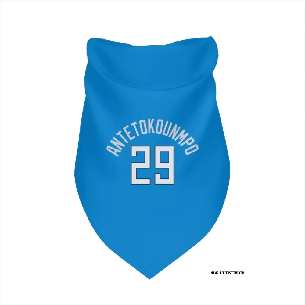 Milwaukee Bucks Alex Antetokounmpo Royal Pet Bandana for Dog & Cat