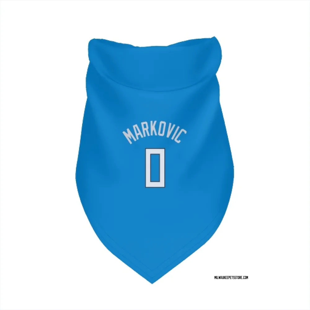 Milwaukee Bucks Bogoljub Markovic Royal Pet Bandana for Dog & Cat
