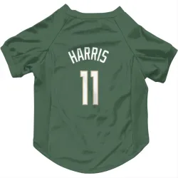 Milwaukee Bucks Gary Harris Green Pet Jersey for Dog & Cat