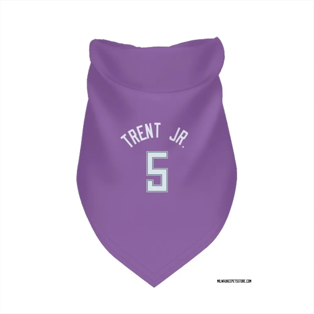 Milwaukee Bucks Gary Trent Jr. Kelly Green Pet Bandana for Dog & Cat