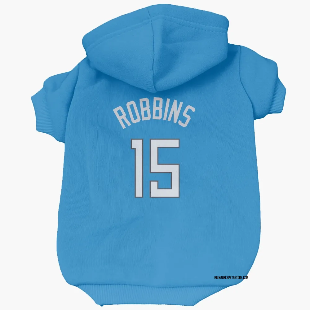 Milwaukee Bucks Liam Robbins Royal Pet Hoodie for Dog & Cat