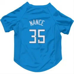 Milwaukee Bucks Pete Nance Royal Pet Jersey for Dog & Cat
