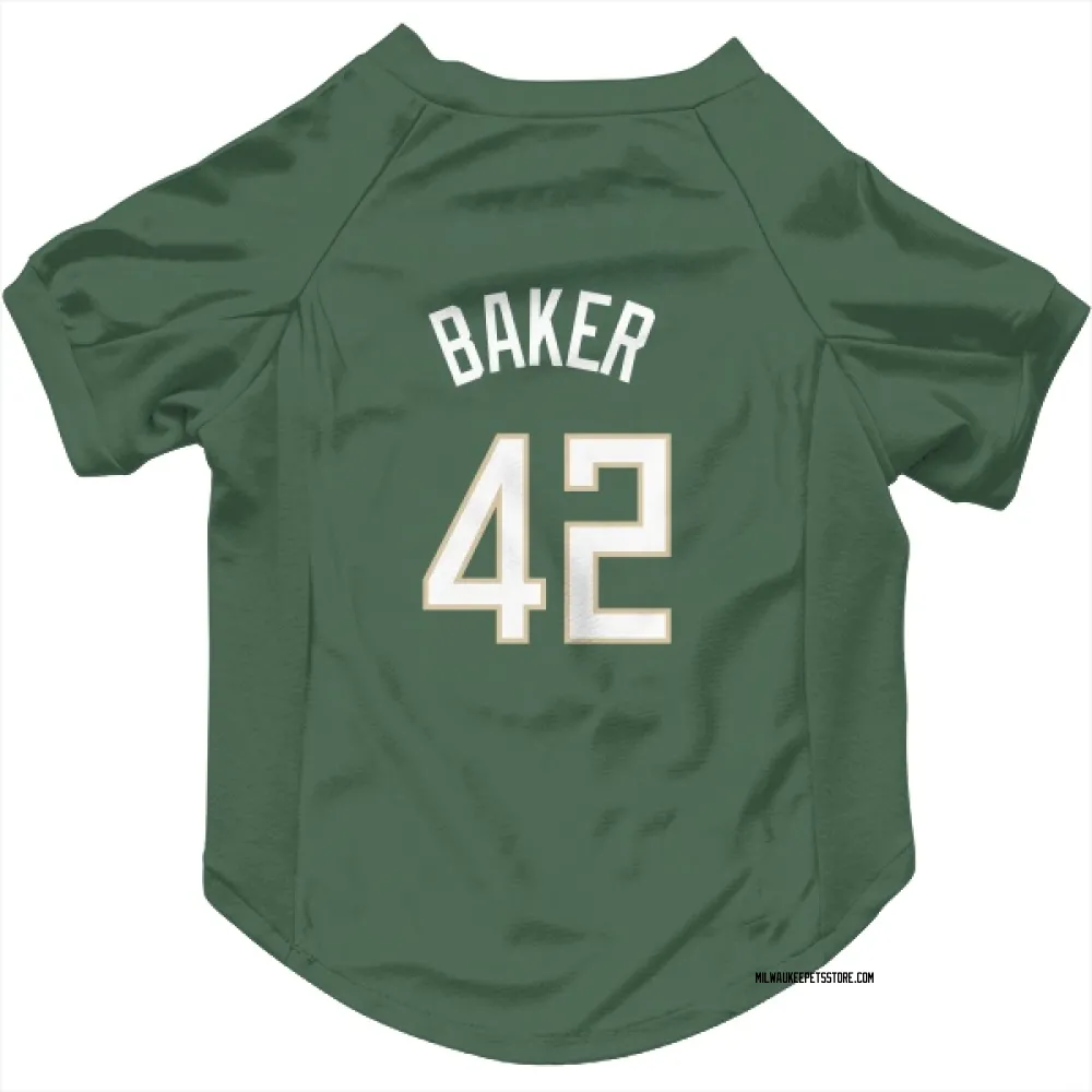 Milwaukee Bucks Vin Baker Green Pet Jersey for Dog & Cat
