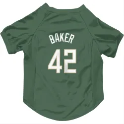 Milwaukee Bucks Vin Baker Green Pet Jersey for Dog & Cat